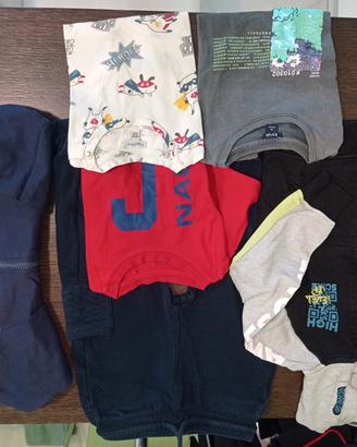 Vestiti varie tipologie bambino 2 / 3 anni