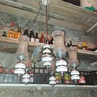 Lampadario vintage anni 70