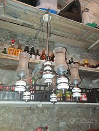 Lampadario vintage anni 70