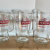 3 Caraffe Peroni originali – Gadget Pub / Home Bar