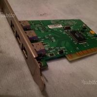 Scheda Firewire 3 Porte PCI 29931435-10000