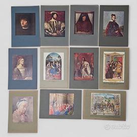 11 Stampe Rinascimento 20x29 Cm