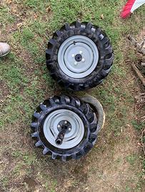 Ruote complete motozzappa