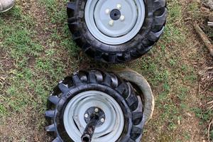 Ruote complete motozzappa