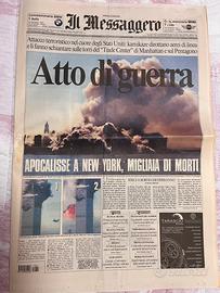 Quotidiano  “Attacco alle Torri Gemelle# 12.09.200