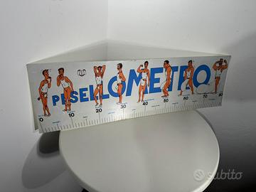 Insegna scherzosa comica PISELLOMETRO