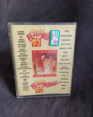 Musicassetta doppia originale Festivalbar ’93 MINT