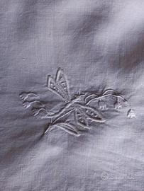 Asciugamano lino per collezionisti antico 