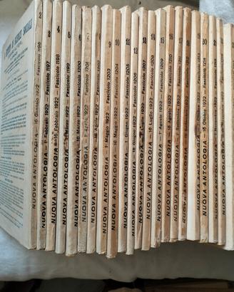 NUOVA ANTOLOGIA 
rivista, 23 numeri del 1922