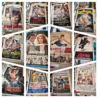 Lotto Manifesti Cinema Originali anni '60/'70/'80