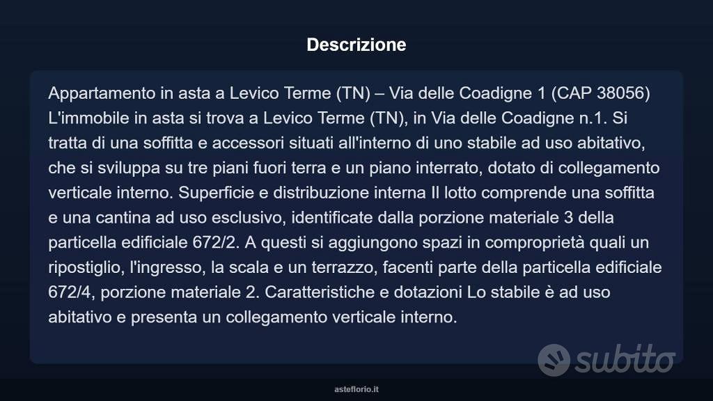 Appartamento – Levico Terme, Selva di Levico - Vista 5