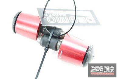 tappi manubrio ergal rossi rizoma ducati monster s