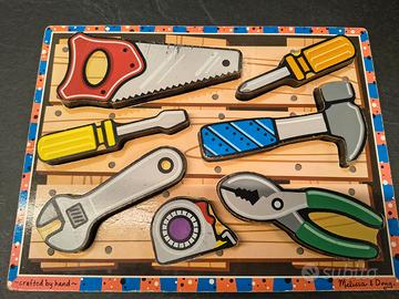 Melissa & Doug - Tavola degli attrezzi