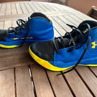 Scarpe Under Armour Basket 37.5 mai indossate