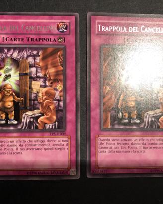 Yugioh trappola del cancellino tp5 it009 rara 2x