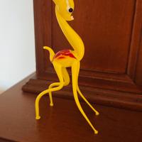 Cerbiatto "Bambi" in vetro soffiato Vintage