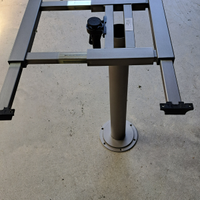 Tavolo girevole e scorrevole