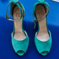 Roccobarocco Scarpe donna con zeppa e cinturino