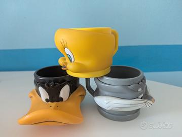 3 tazze Looney Tunes