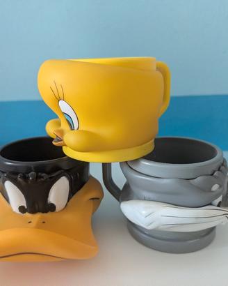 3 tazze Looney Tunes