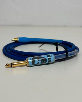 Cavo RCA in argento per tattoo machines