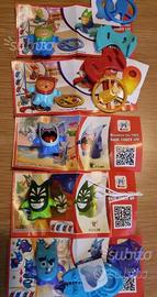 "Crazy Friends" sorprese kinder merendero-singole