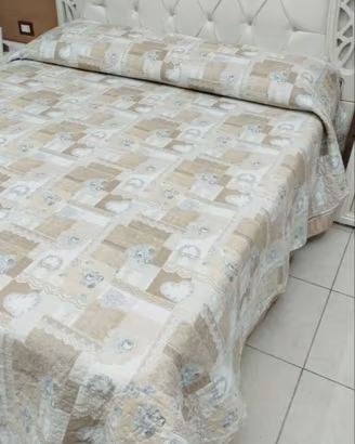copriletto matrimoniale shabby chic 