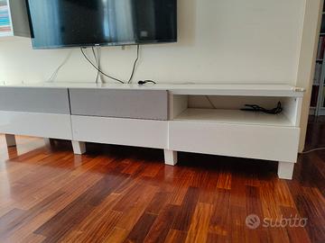 Mobile porta TV IKEA BESTÅ – 180 cm - Bianco

