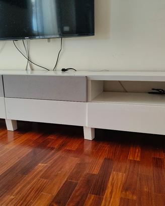 Mobile porta TV IKEA BESTÅ – 180 cm - Bianco


