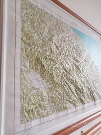 PLASTICO A RILIEVO anni 80 PERUGIA