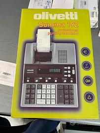 Calcolatrice professionale Olivetti Summa 192