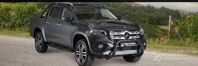 Mercedes X-Class 2018> Roll bar inox nero o lucido
