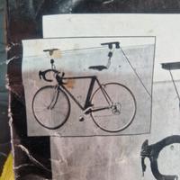 portabici da soffitto