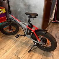 Bici elettrica pieghevole Argento Mini Max