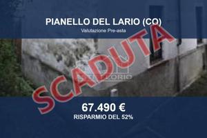 Immobile in asta di 120 m² a Pianello del Lario