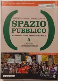 SPAZIO PUBBLICO 3 (Manuale di storia e formazione 