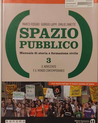 SPAZIO PUBBLICO 3 (Manuale di storia e formazione 