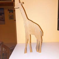 Giraffa in legno artigianale Maisons du Monde
