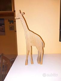 Giraffa in legno artigianale Maisons du Monde
