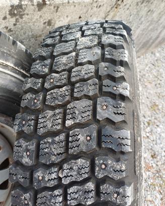 pneumatici chiodati l 200 mitsubishi 