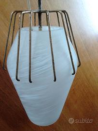 Lampadario anni '70 vintage modernariato