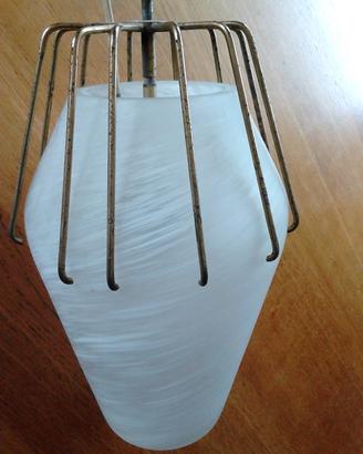 Lampadario anni '70 vintage modernariato