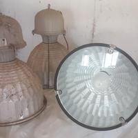 3 Lampade industriali vintage 400W – Lanzini CUBA 