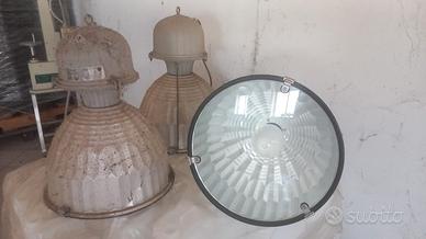 3 Lampade industriali vintage 400W – Lanzini CUBA 