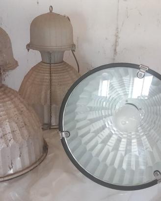 3 Lampade industriali vintage 400W – Lanzini CUBA 