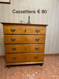 Cassettiera legno