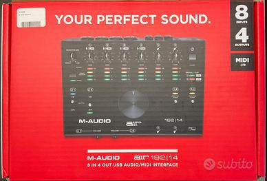 Scheda Audio M-Audio AIR 192|14
