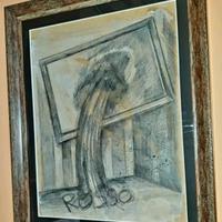 Alberto Gallingani tempera su cartoncino 