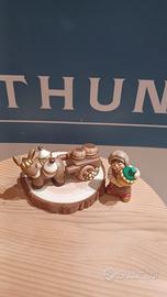 Set Thun Asinello con fiasche, carretto e oste