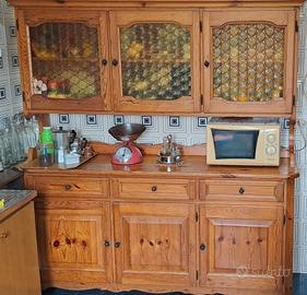 Credenza in pino russo massello